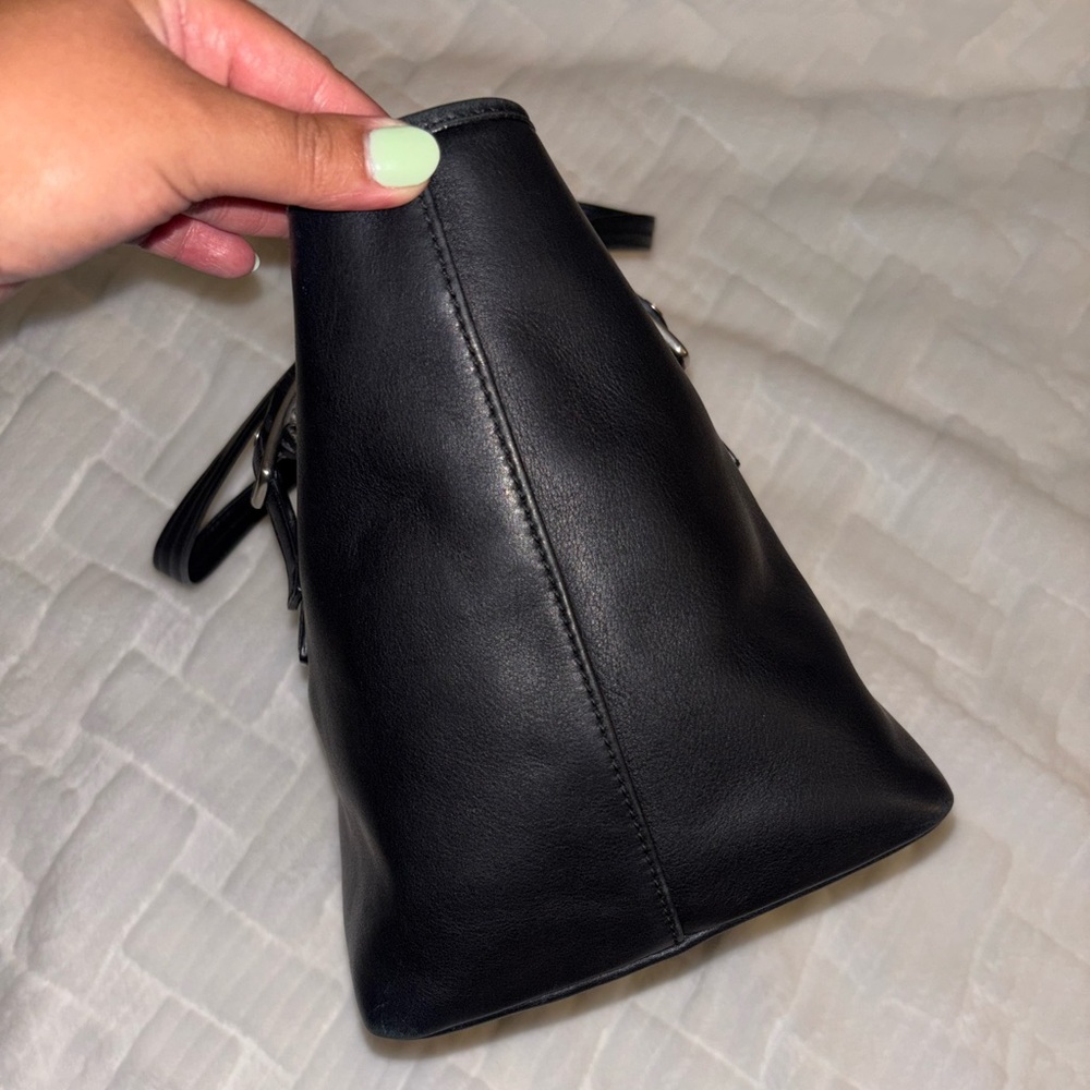 Vintage ✨ Coach Black Tote Medium Legacy 9847 - Picture 7 of 9